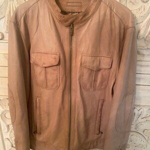 Vintage Wilson Leather Butter Soft Leather Jacket Tan Brown Size L